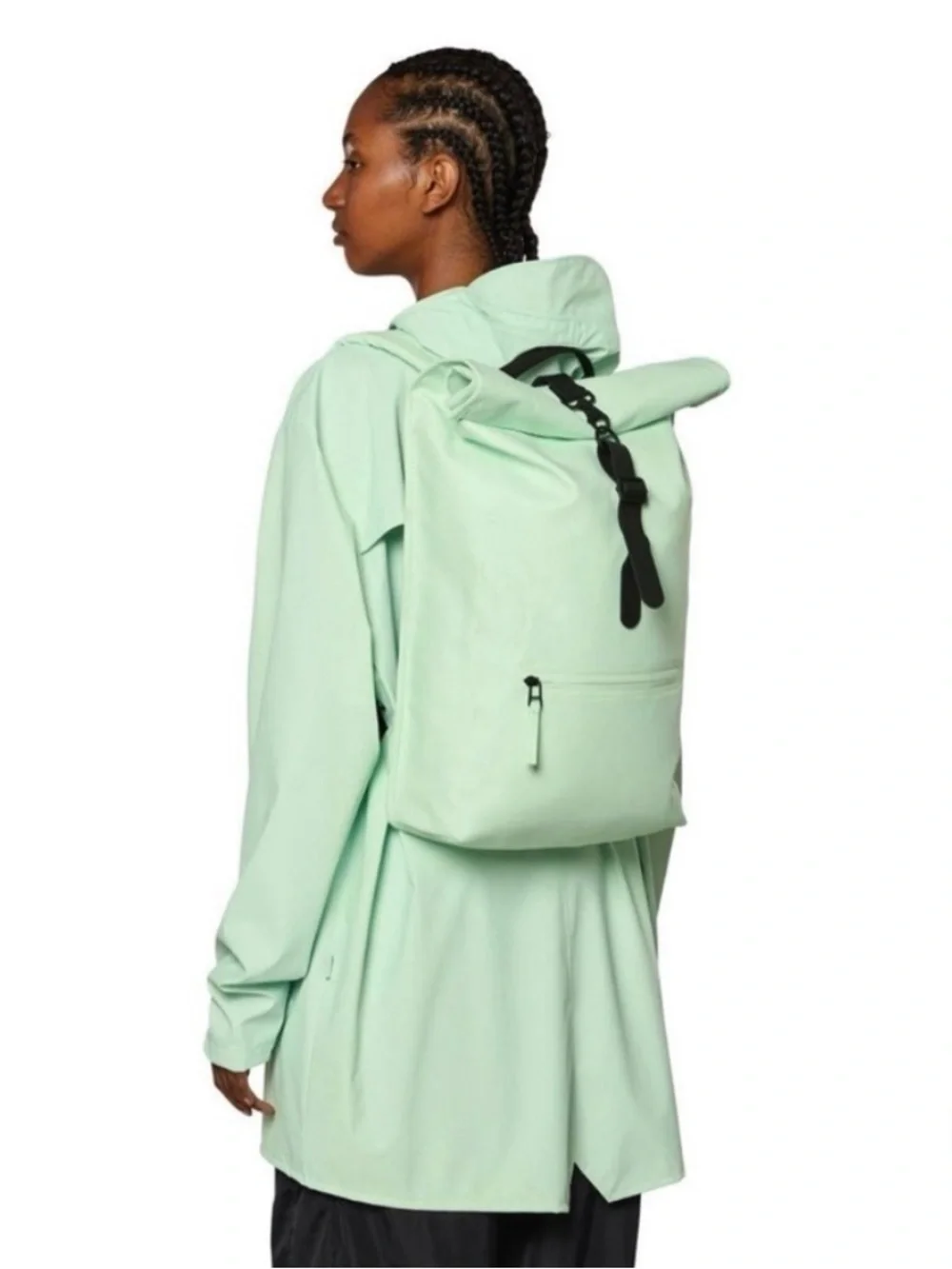 New ⭐️ RAINS Rolltop Rucksack in Mineral